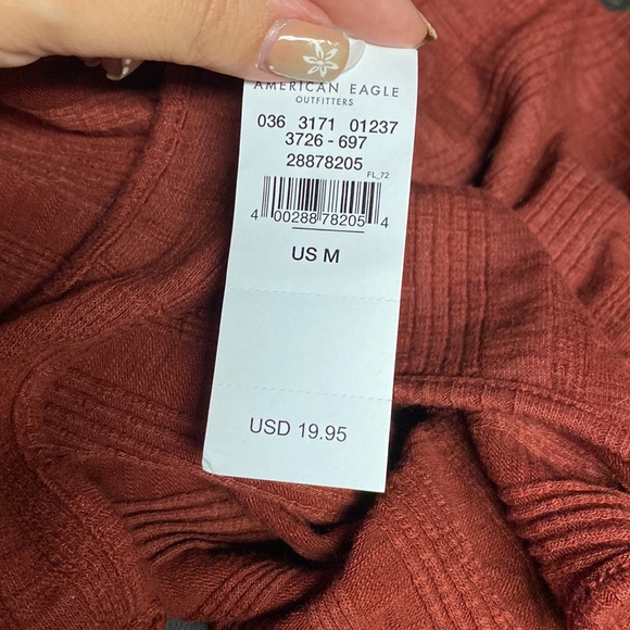 NWT American Eagle Cropped Ribbed Tank size M - Picture 5 of 5